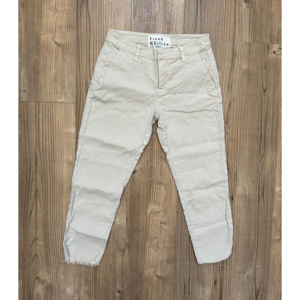 Frank & Eileen - Wicklow Pants in Khaki Casual Women's -‎ Size 2
